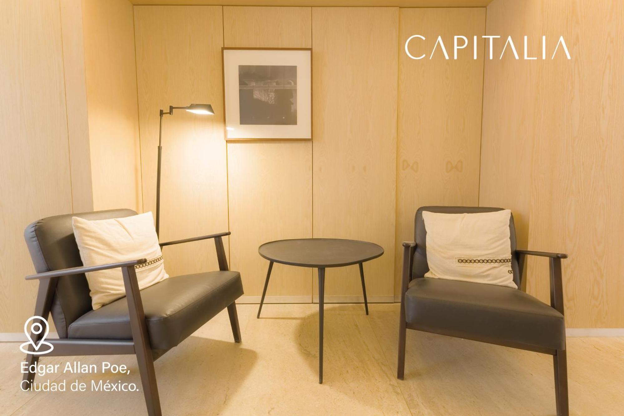 Capitalia - Luxury Apartments - Edgar Allan Poe Cidade do México Exterior foto